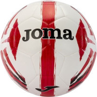М'яч футбольний Joma Light 401244.206.5 білий, червоний Уні 5 (8445757552266)