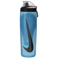 Пляшка для води Nike Refuel Bottle Locking Lid 24 OZ синій, чорний 709 мл N.100.7668.420.24 (887791745309)