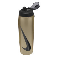 Пляшка для води Nike Refuel Bottle Locking Lid 32 OZ золотистий, чорний 946 мл N.100.7670.728.32 (887791745279)