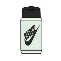 Пляшка для води Nike TR Renew Recharge Straw Bottle 16 OZ зелений, чорний 473 мл N.100.7641.301.16 (887791762160)