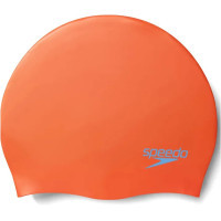 Шапка для плавання Speedo Plain Moud Silc Cap JU помаранчевий, синій 8-7099014570 OSFM (5059937305158)