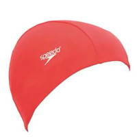 Шапка для плавання Speedo Polyester Cap червоний 8-710110001 OSFM (5514991492355)