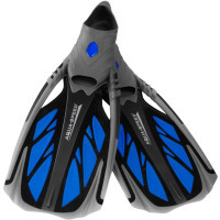 Ласти Aqua Speed Inox 553-11 5112 синій, чорний, сірий 36-37 (5908217651129)