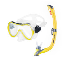 Набір для плавання Aqua Speed Enzo + Evo 6071 604-18 жовтий Діт OSFM (5908217660718)