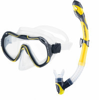 Набір для плавання Aqua Speed Java + Elba 8206 614-18 жовтий Уні OSFM (5908217682062)