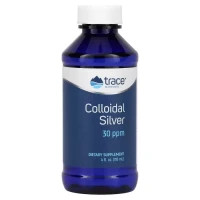 Мінерали Trace Minerals Колоїдне срібло, Colloidal Silver, 118 мл (TMR-00577)