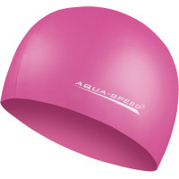 Шапка для плавання Aqua Speed Mega 100-27 темно-рожевий Уні OSFM (5908217635556)