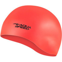 Шапка для плавання Aqua Speed Mono 111-32 6206 яскраво-червоний Уні OSFM (5908217662064)