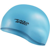 Шапка для плавання Aqua Speed Mono 111-42 9118 блакитний Уні OSFM (5908217691187)