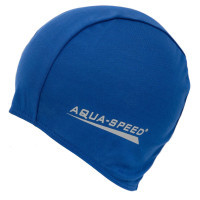 Шапка для плавання Aqua Speed Polyester Cap 091-02 6454 синій, сірий Уні OSFM (5908217664549)