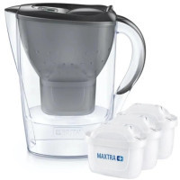 Фільтр-глечик Brita Marella + 3 картриджа, 2.4л, графіт (1039274)