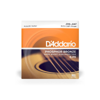 Струни для гітари D'Addario Phosphor Bronze Extra Light (10-47) (EJ15)