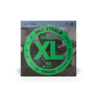 Струни для гітари D'Addario XL ProSteels Extra Super Light (8-38) (EPS530)