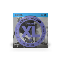 Струни для гітари D'Addario XL Nickel Wound Medium (11-49) (EXL115)