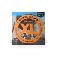 Струни для гітари D'Addario XL Nickel Wound Light Top / Heavy Bottom 8-String (10-74) (EXL140-8)