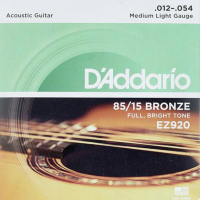 Струни для гітари D'Addario 85/15 Bronze Medium Light (12-54) (EZ920)