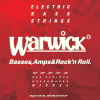 Струни для гітари Warwick Red Nickel Plated Medium Light 5-String (40-130) (46300 ML 5B)