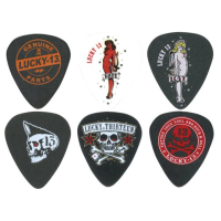 Медіатор Jim Dunlop Lucky 13 Artist Series Pick .60mm 6 шт. (L13BP.60)