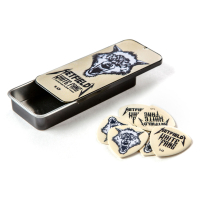 Медіатор Jim Dunlop White Fang Custom Flow Pick Tin 1.0mm 6 шт. (PH122T1.0)