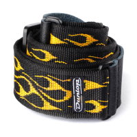 Ремінь для гітари Jim Dunlop Classic Strap Flambe Orange / Yellow (D38-11OY)