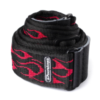 Ремінь для гітари Jim Dunlop Classic Strap Flambe Red (D38-11RD)