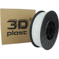 Пластик для 3D-принтера 3Dplast PLA 1.75мм, 0.85кг, white (3DPLA17508WT)