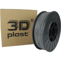 Пластик для 3D-принтера 3Dplast PLA 1.75мм, 0.85кг, gray (3DPLA17508GRE)