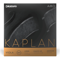 Струни для альта D'Addario Kaplan Amo Viola String Set Long Scale Medium Tension (KA410 LM)