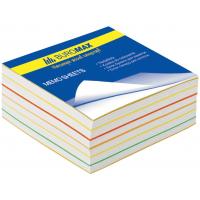 Папір для нотаток Buromax Rainbow 80х80х30мм, glued (BM.2232)