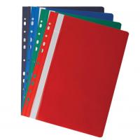 Папка-швидкозшивач Buromax A4, perforated, PVC, assorted colors/ PROFESSIONAL (BM.3331-99)