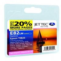 Картридж Jet Tec EPSON StPh R-270/390/RX-590 Light Magenta E82LM (110E008206)
