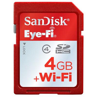 Карта пам'яті SanDisk 4Gb SDHC Eye-Fi (SDSDWIFI-004G-X46)