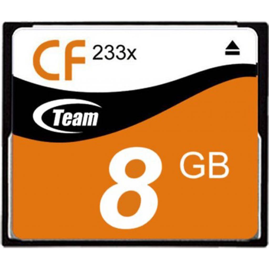 Карта пам'яті Team Compact Flash 8GB 233x (TCF8G23301)