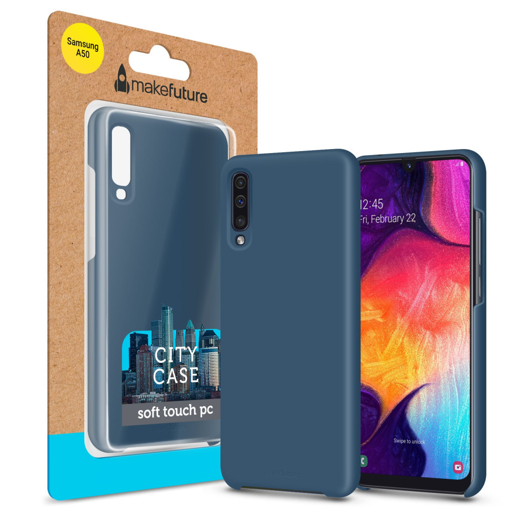 Чохол до моб. телефона MakeFuture City Case Samsung A50 Blue (MCC-SA505BL)