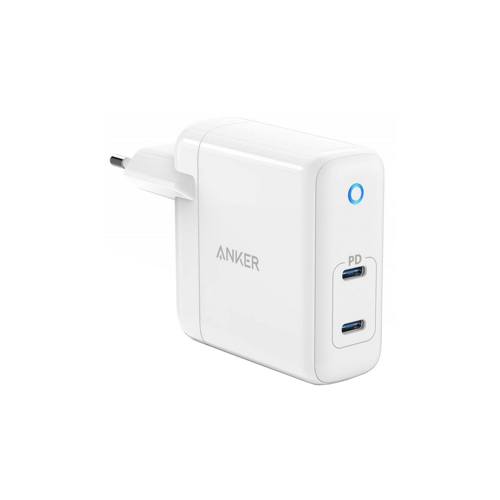 Зарядний пристрій Anker PowerPort Atom PD 2 - 60W Ultra Compact (White) (A2029321)