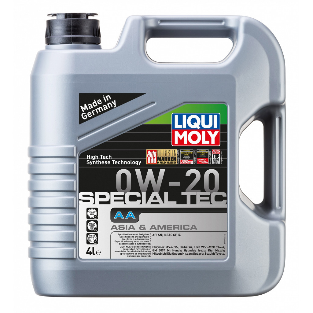 Моторна олива Liqui Moly Special Tec AA 0W-20 4л (9705)