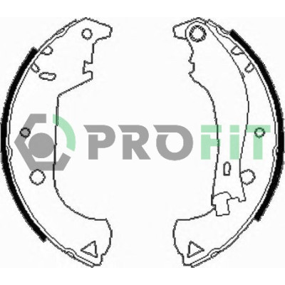Гальмівні колодки Profit 5001-0604