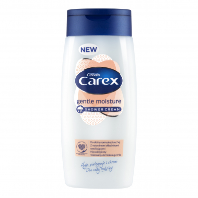 Гель для душу Carex Gentle moisture 500 мл (5900998006518)