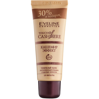 Тональний крем Eveline Cosmetics Touch Of Cashmere Слонова кістка 40 мл (5907609322845)