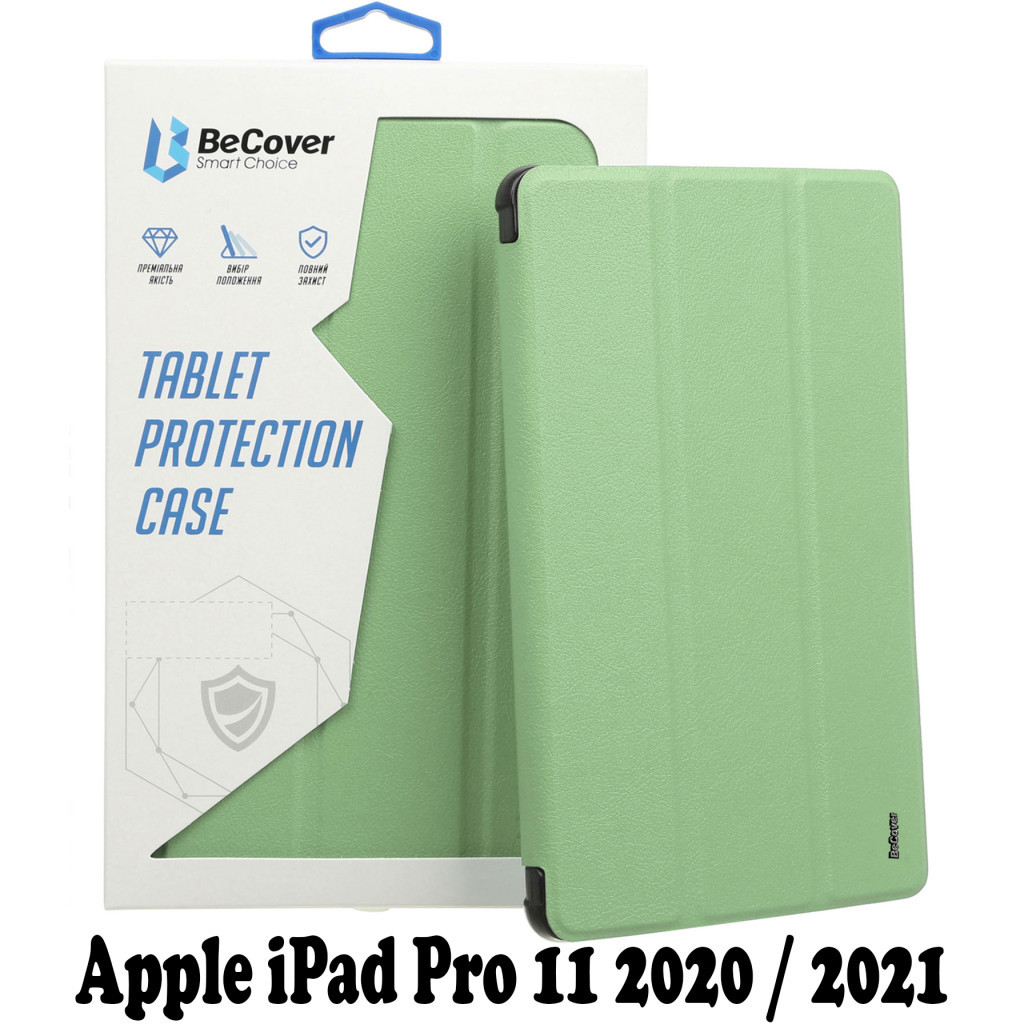 Чохол до планшета BeCover w/Apple Pencil Mount Apple iPad Pro 11 2020/21/22 Green (707528)