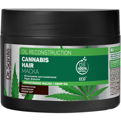 Маска для волосся Dr. Sante Cannabis Hair Oil Reconstruction 300 мл (8588006039269)