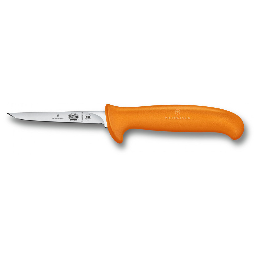 Кухонний ніж Victorinox Fibrox Poultry 9см Small Orange (5.5909.09S)