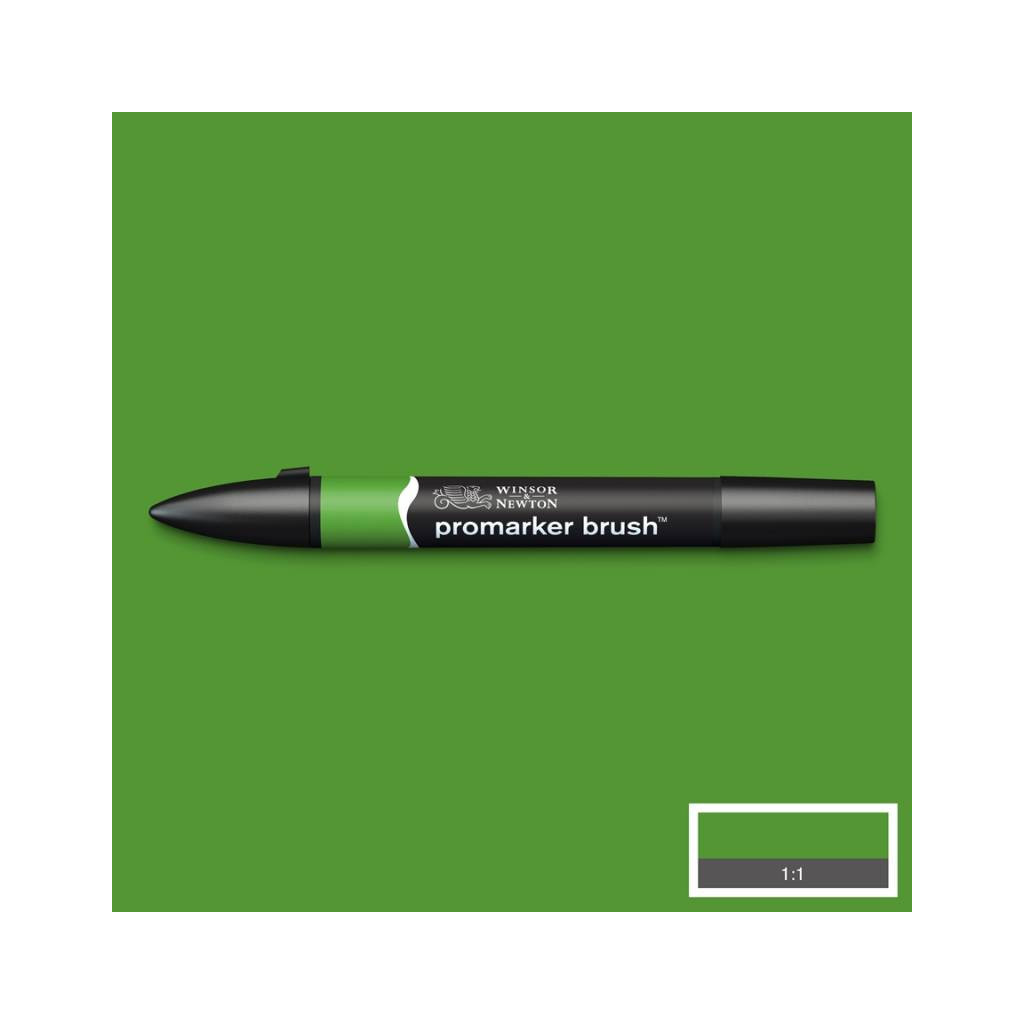 Маркер Winsor&Newton двосторонній Brushmarker, (G356) Зелений ліс (884955043134)