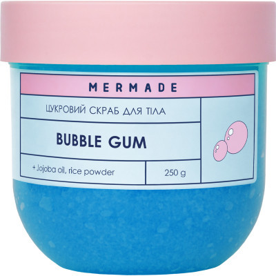 Скраб для тіла Mermade Bubble Gum Цукровий 250 г (4820241303694)