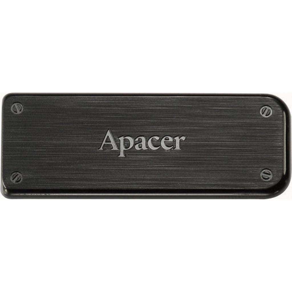 USB флеш накопичувач Apacer 8GB AH325 black USB 2.0 (AP8GAH325B-1)