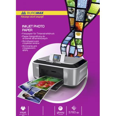 Фотопапір Buromax А4, Glossy, 180 г/м2, 20sheets (BM.2220-4020)