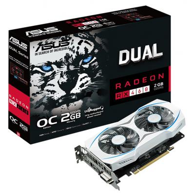 Відеокарта ASUS Radeon RX 460 2048Mb DUAL OC (DUAL-RX460-O2G)