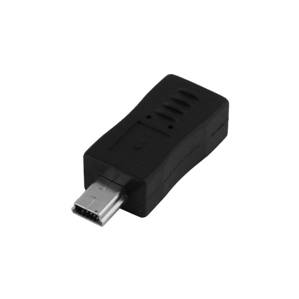 Перехідник Lapara Micro USB to Mini USB (LA-MicroUSB-MiniUSB black)