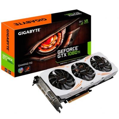 Відеокарта GIGABYTE GeForce GTX1080 Ti 11Gb GAMING (GV-N108TGAMING-11GD)