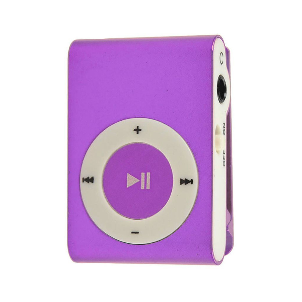 MP3 плеєр Toto Without display&Earphone Mp3 Purple (TPS-03-Purple)